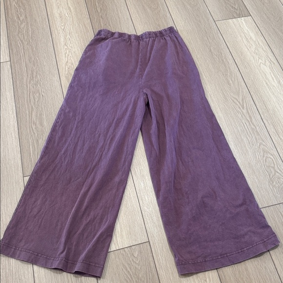 Z Supply Scout Wide Leg Pants in Plum - Picture 9 of 9